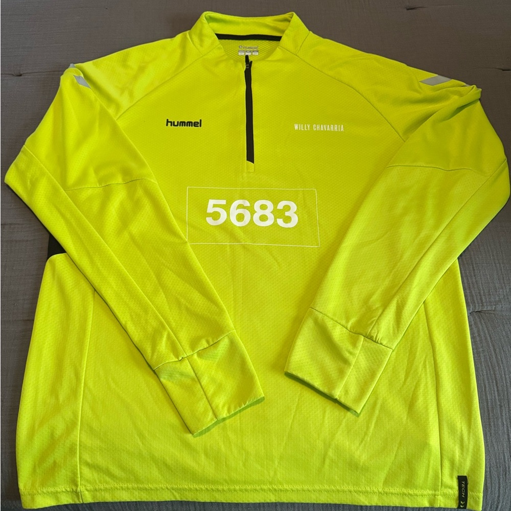 Willy Chavarria Hummel Men's Yellow Jacket